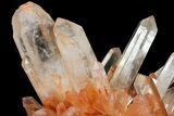 Tangerine Quartz Crystal Cluster - Giant Crystals #112804-2
